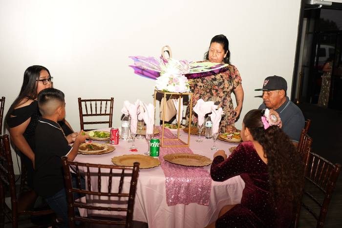 Foto de los XV años de Michell
