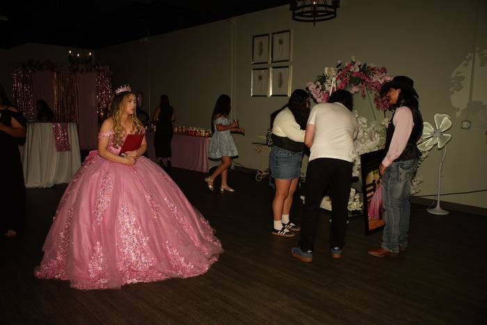 Foto de los XV años de Michell