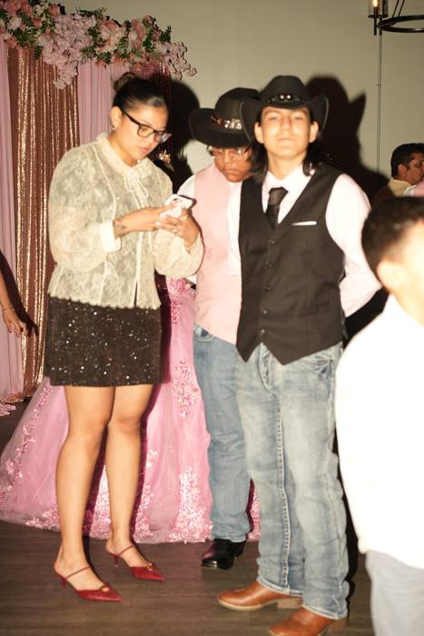 Foto de los XV años de Michell