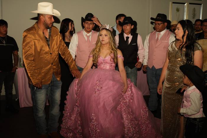 Foto de los XV años de Michell