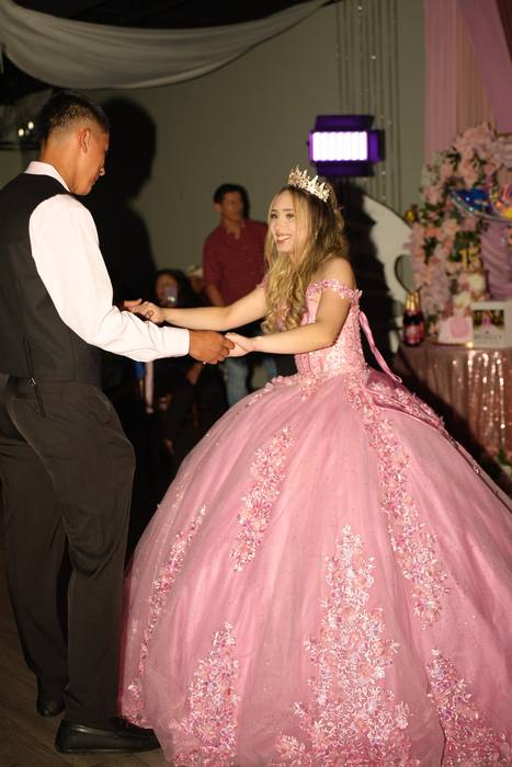 Foto de los XV años de Michell