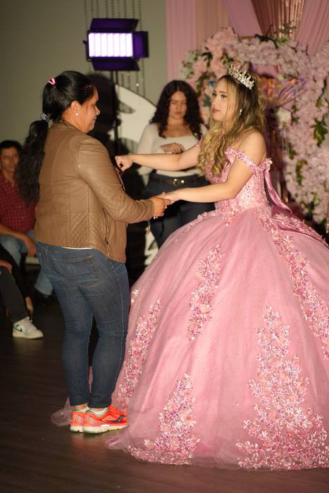 Foto de los XV años de Michell