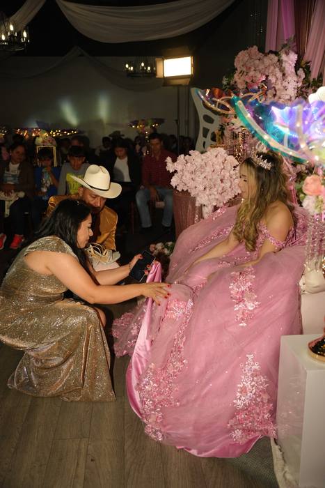 Foto de los XV años de Michell