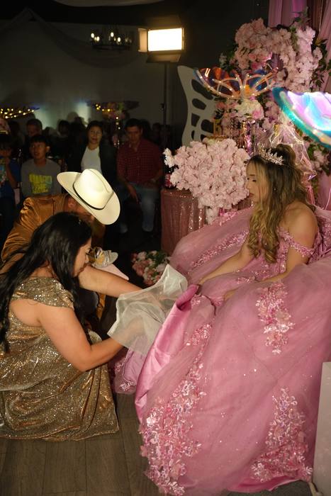 Foto de los XV años de Michell