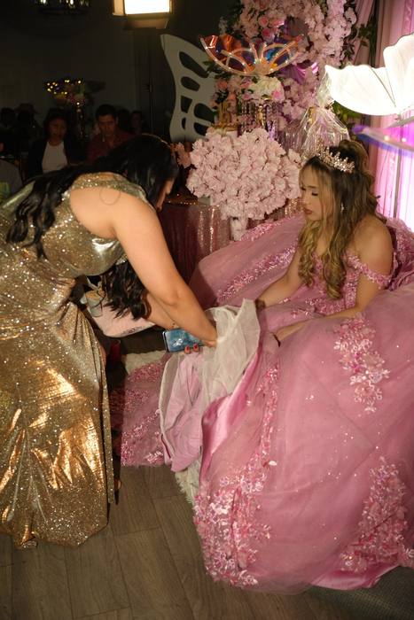 Foto de los XV años de Michell