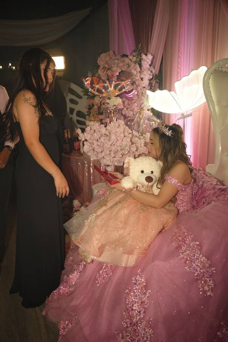 Foto de los XV años de Michell
