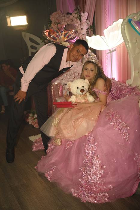 Foto de los XV años de Michell