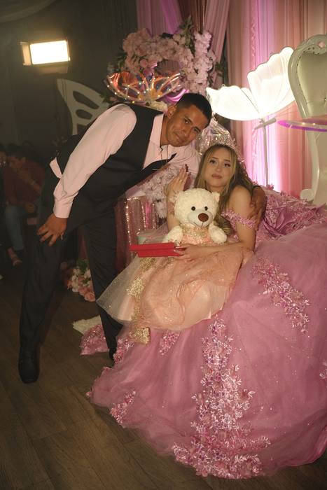 Foto de los XV años de Michell