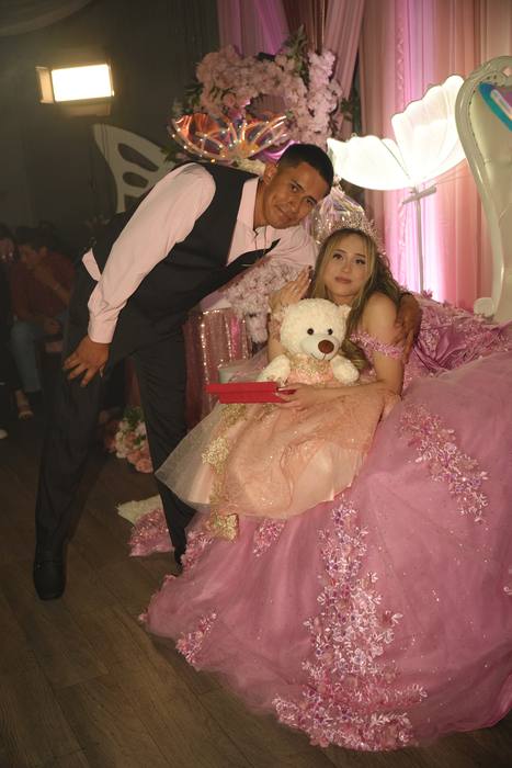 Foto de los XV años de Michell