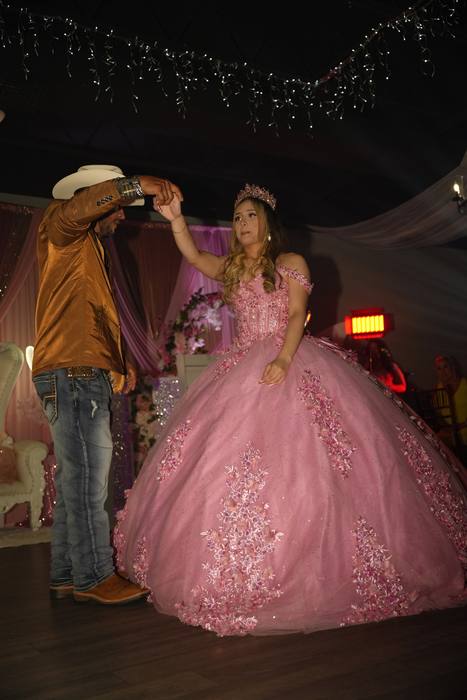 Foto de los XV años de Michell