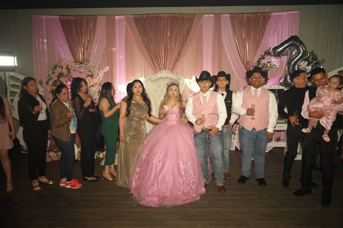 Foto de los XV años de Michell