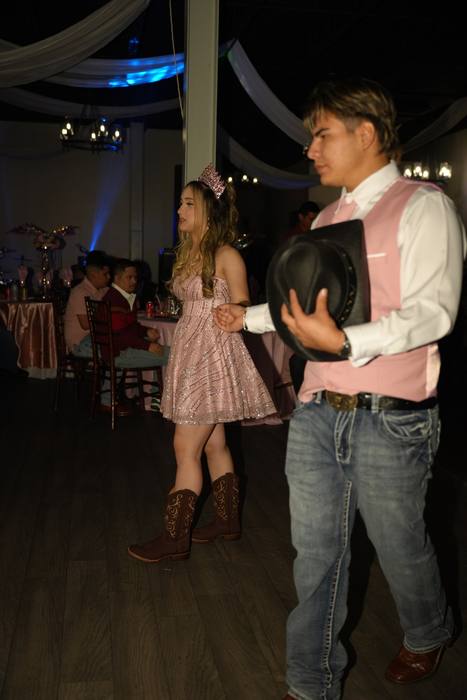 Foto de los XV años de Michell