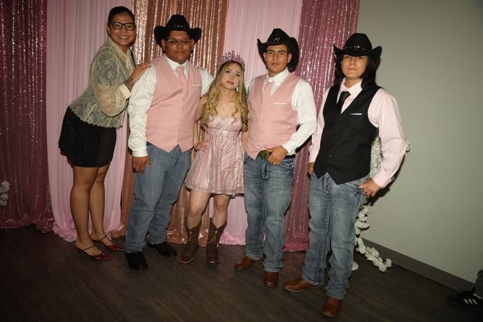 Foto de los XV años de Michell