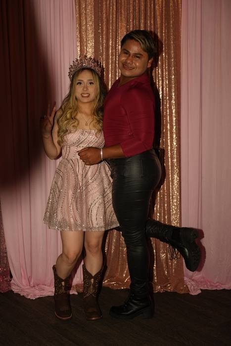 Foto de los XV años de Michell
