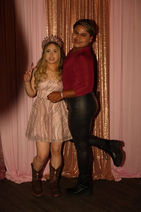 Foto de los XV años de Michell