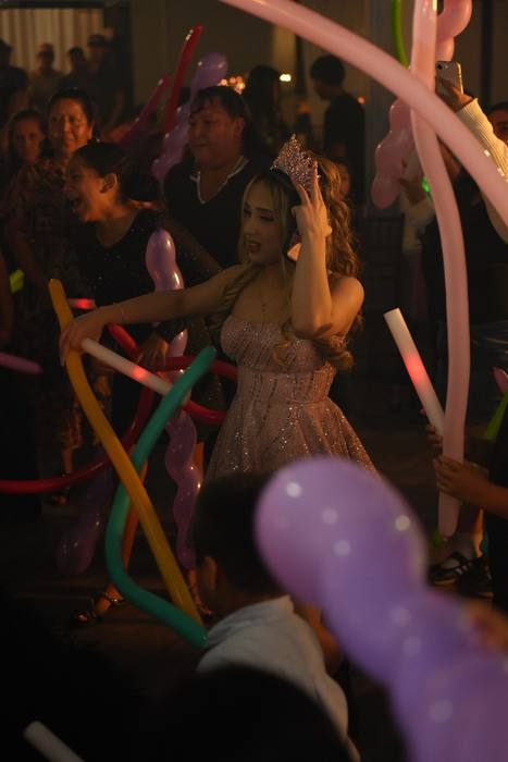 Foto de los XV años de Michell