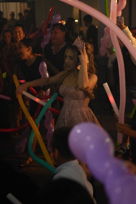 Foto de los XV años de Michell