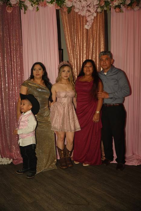 Foto de los XV años de Michell