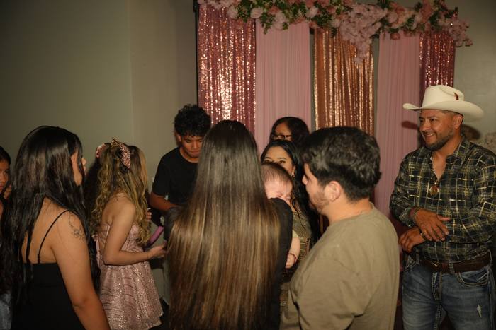 Foto de los XV años de Michell