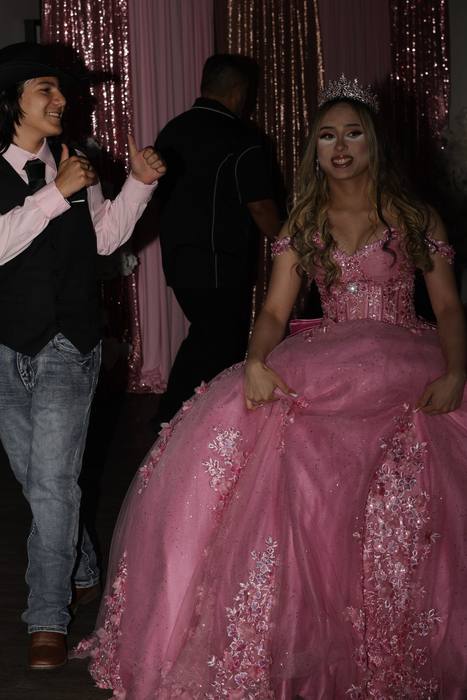 Foto de los XV años de Michell