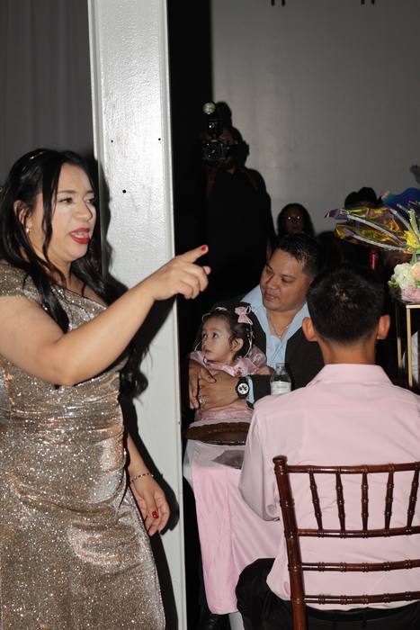 Foto de los XV años de Michell