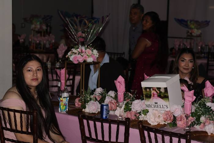 Foto de los XV años de Michell