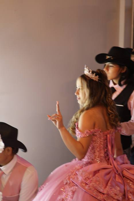 Foto de los XV años de Michell
