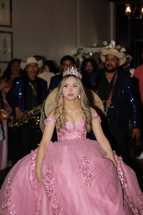 Foto de los XV años de Michell