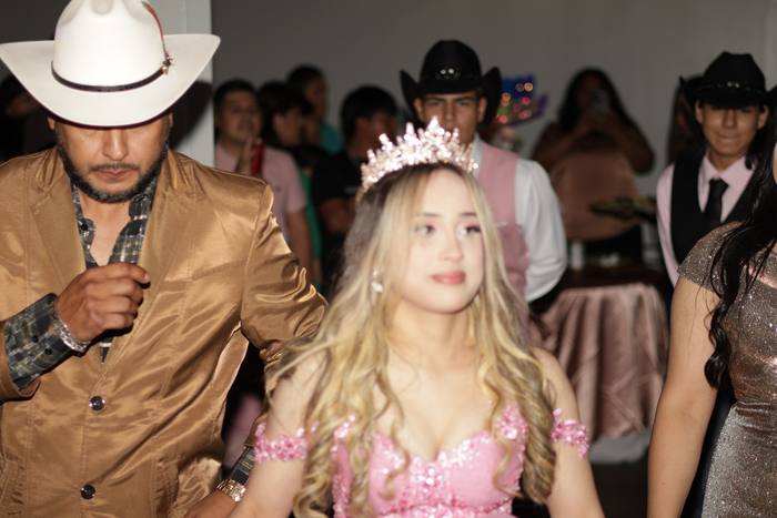 Foto de los XV años de Michell