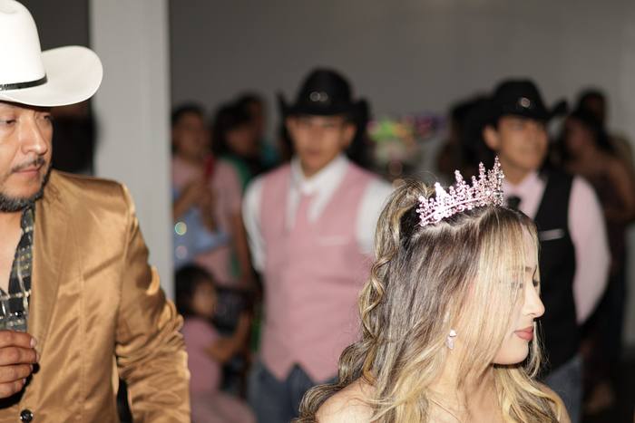 Foto de los XV años de Michell