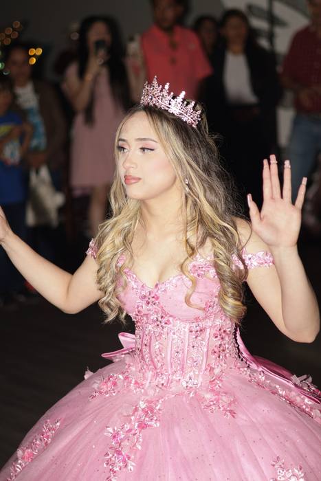 Foto de los XV años de Michell