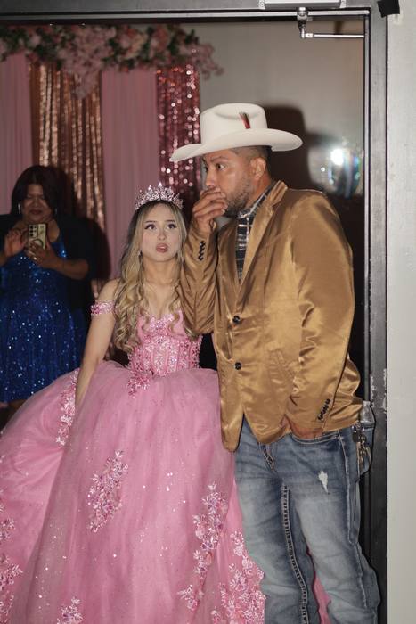 Foto de los XV años de Michell