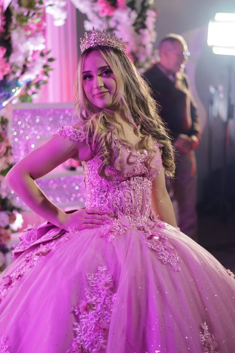 Foto de los XV años de Michell