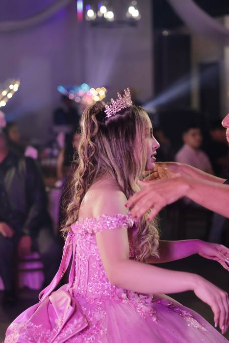 Foto de los XV años de Michell