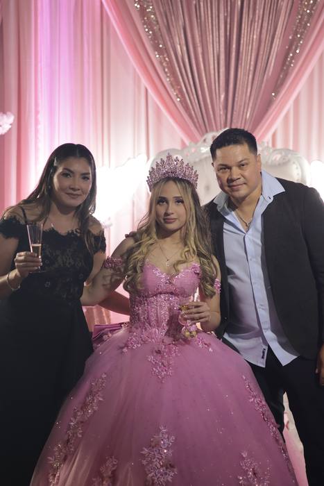 Foto de los XV años de Michell