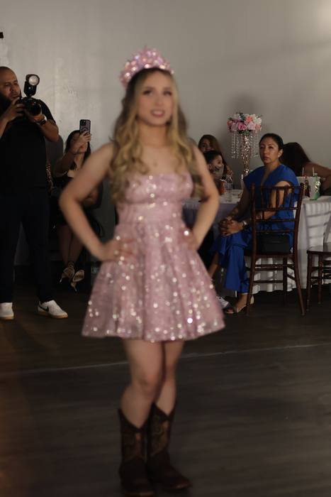 Foto de los XV años de Michell
