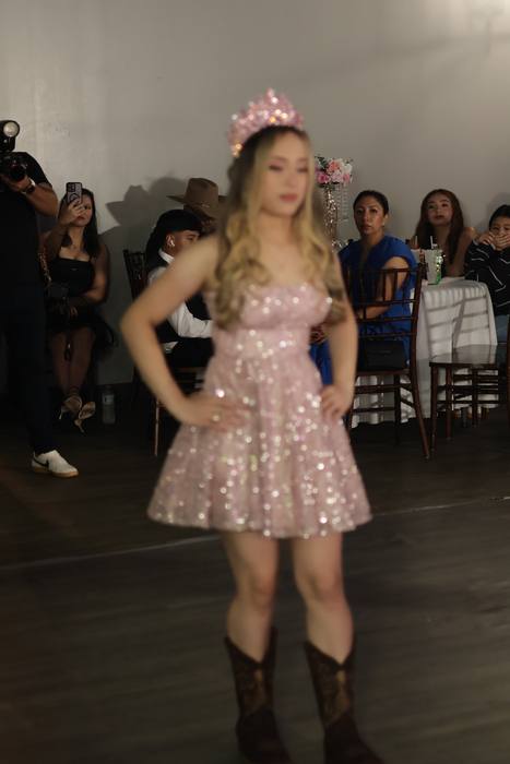 Foto de los XV años de Michell